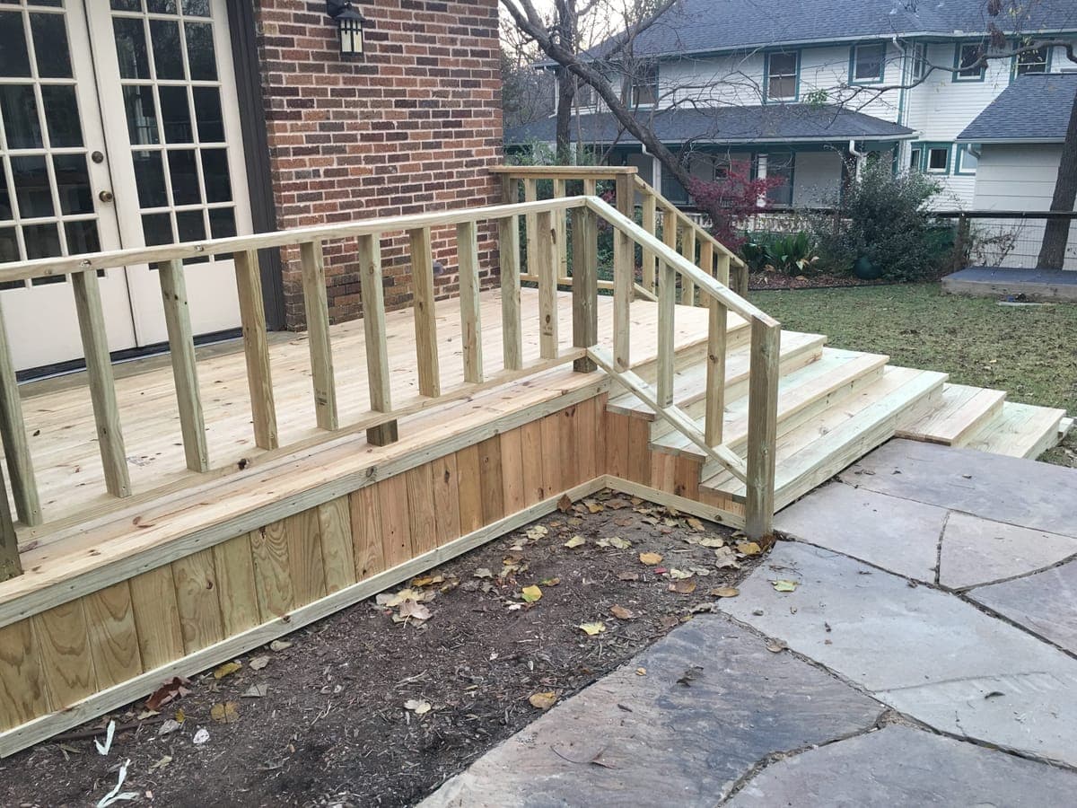 Decks by Woodchuck Millwork in North Dallas